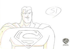 Superman Animated Series Original Production Drawing-Superman-Smiling picture