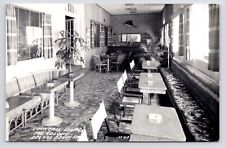 c1950s~The Colony Hotel~Cocktail Lounge~Delray Beach Florida FL~RPPC Postcard picture