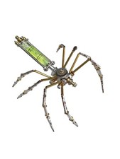Metal Spider 3D Mechanical Model Self Assembling Cyber Miniature DIY Set Toy picture