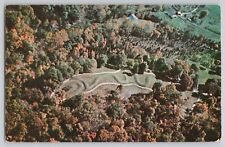 The Serpent Mound Postcard Historic Site Adams County Ohio Aerial View picture