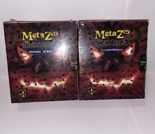 Lot of 2 MetaZoo Nightfall 1st Edition Spellbook SEALED ORIGINAL PACKAGING picture