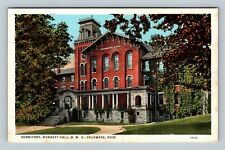 Delaware OH Ohio Wesleyan University Dormitory Ohio Vintage Postcard picture