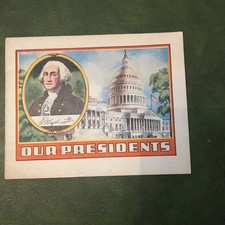 Booklet, Dr Miles Medical Adv. Our Presidents, 1930's, Alka Seltzer picture