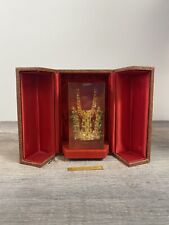 Korean National Treasure No. 87 Silla Dynasty Gold Crown Museum Replica In Case picture