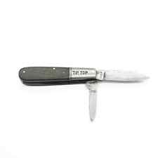 Vintage Camillus Cutlery Co. 4 Line Sword Brand Tip Top Two Blade Pocket Knife picture