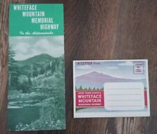 1950's Whiteface Mt. Memorial Highway, New York Letter Booklet Souvenir  picture