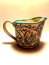 Anthropologie Molly Hatch Crown Leaf Ceramic Measuring Cup picture