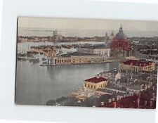 Postcard Bird's Eye View of Venice Italy picture