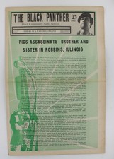 Black Panther Party Newspaper V5#21 Emory Douglas Art 1970 Bobby Seale Huey picture
