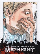 Rosemary's Baby Artists Unite Stroke of Midnight PSC 2.5" x 3.5 sketch card picture