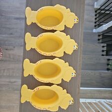 Set Of 4 Vintage Kraft Mac And Cheese Bowls picture