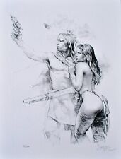 Paolo Serpieri: The Protector, Print Offset Erotic Signed, 200ex, 2009 picture