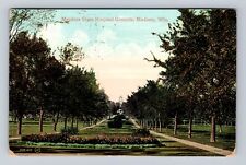 Madison WI-Wisconsin, Mendota State Hospital, Insane Asylum Vintage Postcard picture