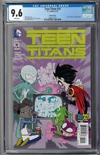 Teen Titans #10 CGC 9.6 (Sep 2015, DC) Ben Caldwell Teen Titans Go Variant picture