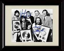 8x10 Framed Waylon and Willie Autograph Promo Print picture