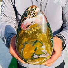 5.67lb Large Natural Colorful Ocean Jasper Freeform Crystal Display Specimen picture
