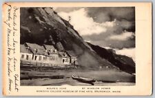 Postcard Wolfe's Cove By Winslow Homer Brunswick Maine C8 picture