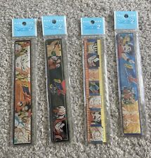 Dragon Ball Z Ruler Set of 4 Vintage Rare Toei Anime Goku Vegeta All Different picture