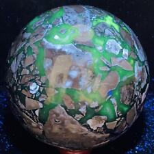 Natural Rare Volcanic Agate Crystal Sphere Healing 2960G (UV Reactive crystal) picture