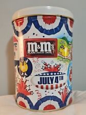 Peanut M&M's Chocolate Candies Patriotic July 4th Vote '88 1988 Collectible Tin picture