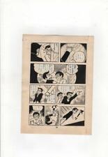 Z3069 Who Is the Culprit? 1950s Original Japan Manga Comic Art Page picture