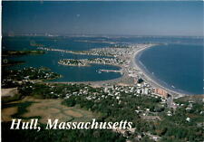 Hull, Massachusetts, New England, Plymouth County, beaches, carousel, Postcard picture