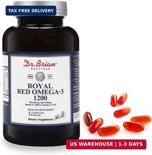 Dr. Brian Royal Red Omega 3 1200, Fish Oil Supplement with EPA and DHA Omega3 Fi picture