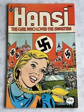 Hansi, the Girl Who Loved the Swastika #1 1st Print $0.39 VG 4.0 (Spire, 1973) picture