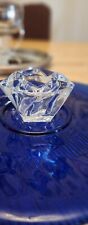 PartyLite PO103 WINDSWEPT 24% Lead Crystal Votive Candle Holder  picture