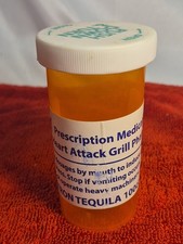 Heart Attack Grill Las Vegas Patron Tequila Shot RX Bottle picture