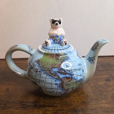 Vintage Paul Cardew "Global Warming" Collectible Teapot 2007 Polar Bear Design picture