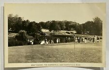 Golf Course. East Northfield, Massachusetts. MA. Real Photo Postcard RPPC. picture