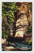 5.5x3.5 inch unposted postcard BIG SPRING Roaring River State Park Cassville MO picture