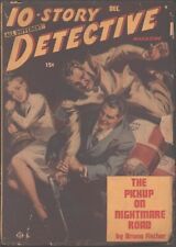 10-Story Detective 1948 December. Cover by Norman Saunders.  Pulp picture