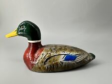 Vintage Scott Products Mallard Duck Cast Metal Bottle Opener 5 3/4 inches long picture