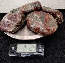 Jasper Lapidary Chalcedony Rough For Cabs (Lot of 4) #VP 113 picture