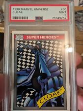 1990 Impel Marvel Universe Super Heroes Cloak #50 PSA 9 MINT picture