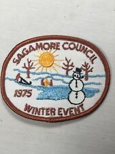 1975 Sagamore Council Winter event BSA Patch picture