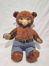 VINTAGE 1950s SMOKEY THE BEAR RUBBER FACE 16’’ IDEAL PLUSH ANIMAL  picture