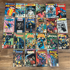 DC Comics Batman Vintage Comic Book Lot (Large Assortment) Batman Fan picture