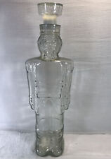 1998 Smirnoff Vodka - Toy Soldier - Nutcracker Glass Bottle picture