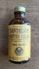 Vintage Dandelion Brand Butter Color veg.-based annatto seed extract. picture