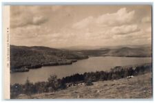 1911 Lake Sunapee View From Newbury New Hampshire NH RPPC Photo Posted Postcard picture