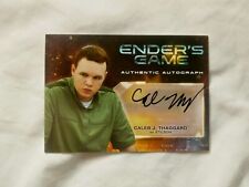 2014 Cryptozoic Ender's Game Caleb J. Thaggard Authentic Autograph Card A14 picture