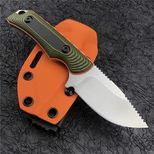 Outdoor Hunt Hidden Canyon Hunter EDC Fixed Blade Knife 2.79" 8Cr13Mov Drop Poin picture