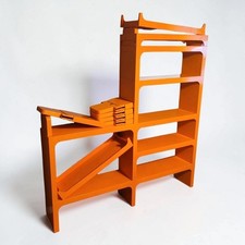 Vintage MCM Kartell Olaf von Bohr Shelf Mid Century Shelving Modular System 28Pc picture