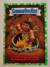 2021 Topps Garbage Pail Kids GPK Food Fight HUNTER GATHERER Card #40b Green picture