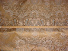 11-1/2Y KRAVET LEE JOFA BRASS TURKISH FLORAL SILK DRAPERY UPHOLSTERY FABRIC  picture