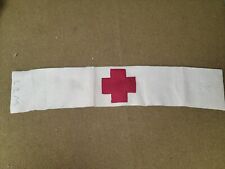 WWII American Red Cross Armband with Initials picture