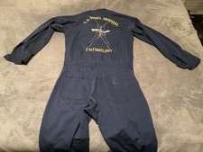 Vintage US Naval Hospital “Epidemiology” Embroidered Surplus Jumpsuit, Size picture
